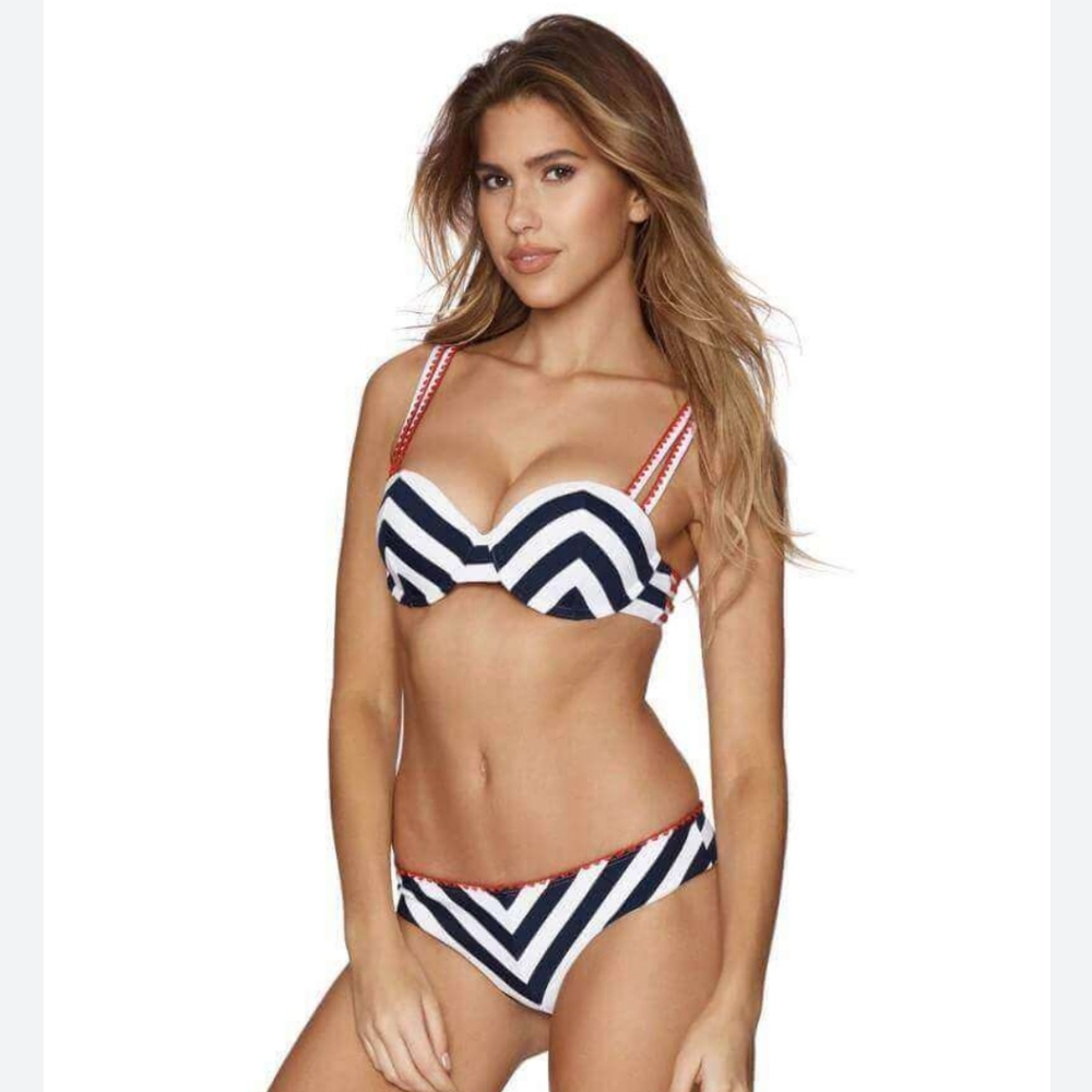 Beach Bunny Love Stitch Nautical Bikini